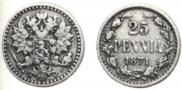 25 пенни 1871 года
