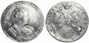 1 rouble 1733 year