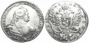 1 rouble 1740 year