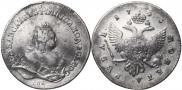 1 rouble 1743 year