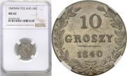 10 groszy 1840 year