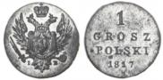 1 grosz 1817 year