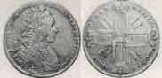 1 rouble 1727 year