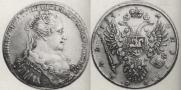1 rouble 1734 year