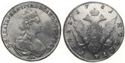 1 rouble 1781 year