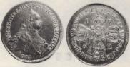 10 рублей 1762 года