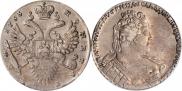 1 рубль 1733 года