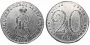 20 kopecks 1787 year