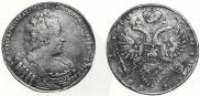 1 rouble 1733 year