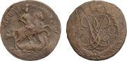 2 kopecks 1758 year