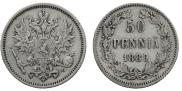 50 пенни 1889 года