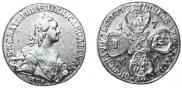 10 roubles 1766 year
