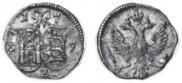 2 kopecks 1757 year