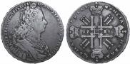 1 рубль 1728 года