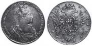1 rouble 1735 year