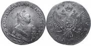 1 рубль 1749 года