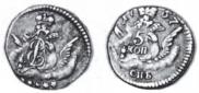 5 kopecks 1757 year