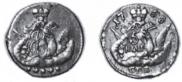 5 kopecks 1758 year