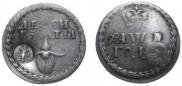Beard token coin 1705 year