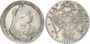 1 rouble 1734 year