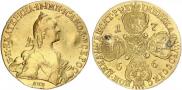 10 roubles 1766 year
