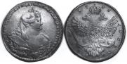 1 рубль 1737 года