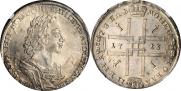 1 rouble 1723 year