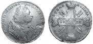 1 rouble 1729 year