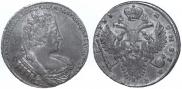 1 рубль 1733 года