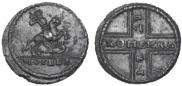1 kopeck 1728 year