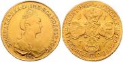 10 roubles 1777 year