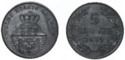 5 groszy 1835 year