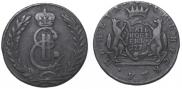5 kopecks 1778 year