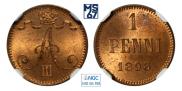 1 penni 1893 year