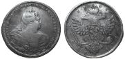 1 рубль 1737 года