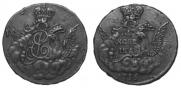 1 kopeck 1756 year