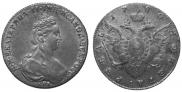 1 rouble 1780 year
