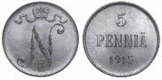 5 pennia 1915 year