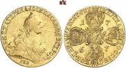 10 roubles 1767 year