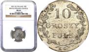 10 groszy 1831 year