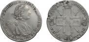 1 rouble 1724 year