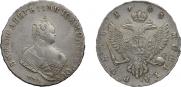 1 rouble 1743 year