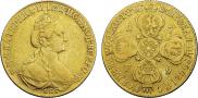 10 roubles 1779 year
