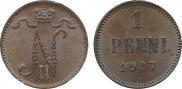 1 penni 1907 year