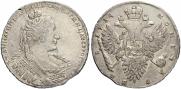 1 рубль 1734 года