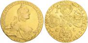 10 roubles 1765 year