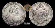 1 rouble 1737 year