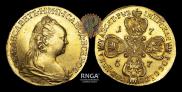 10 roubles 1757 year