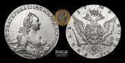 1 rouble 1768 year