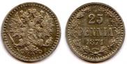 25 пенни 1871 года